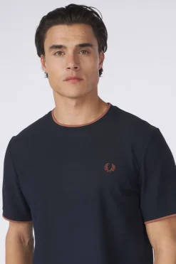 Fred Perry T-Shirt Crepe Pique