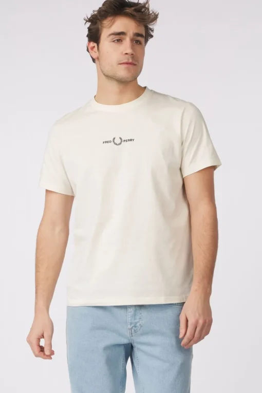 Fred Perry T-Shirt Embroidered