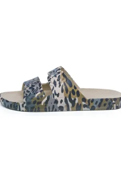 FREEDOM MOSES Slippers Lynx Smoke
