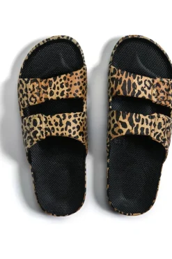 FREEDOM MOSES Slippers Original Fancy Fierce Black
