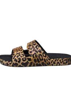 FREEDOM MOSES Slippers Original Fancy Fierce Black