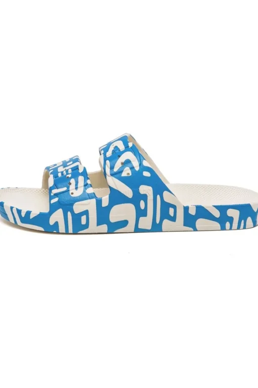 FREEDOM MOSES Slippers Original Fancy Primo Blue