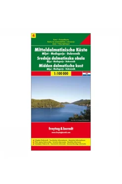 Freytag & Berndt Dalmatische Kust 4 Mljet/Dubrovnik/Medugorje f&b