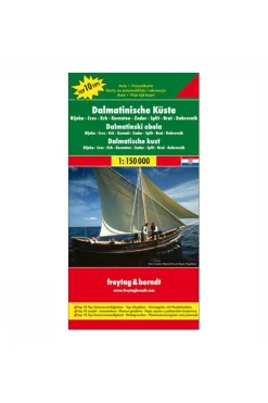Freytag & Berndt Dalmatische Kust Rijeka-Cres-Krk T10f&b r/v(Kornaten/Split)
