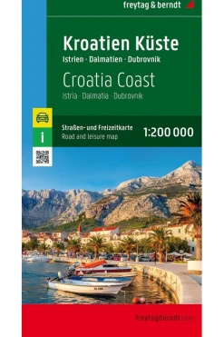 Freytag & Berndt Kroatische Kust f&b r/v (+r) Istrië Dalmatië Dubrovnik
