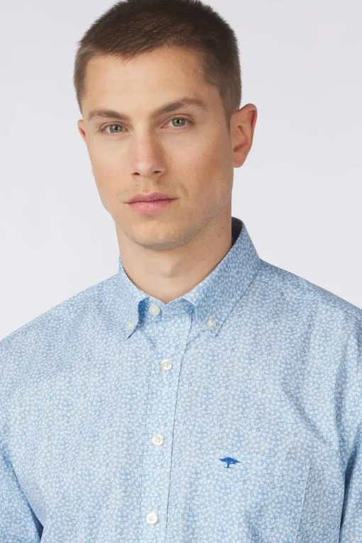 Fynch-Hatton Hemd Flower Print