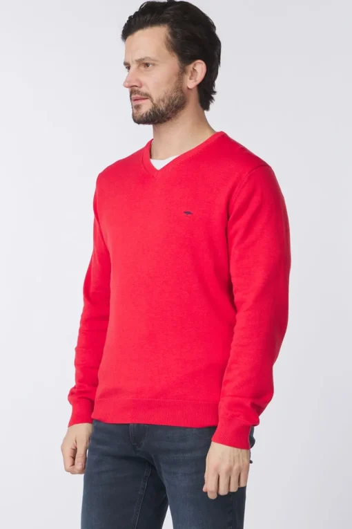 Fynch-Hatton Trui V-Neck Superfine