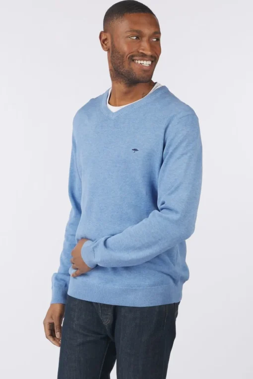 Fynch-Hatton Trui V-Neck Superfine