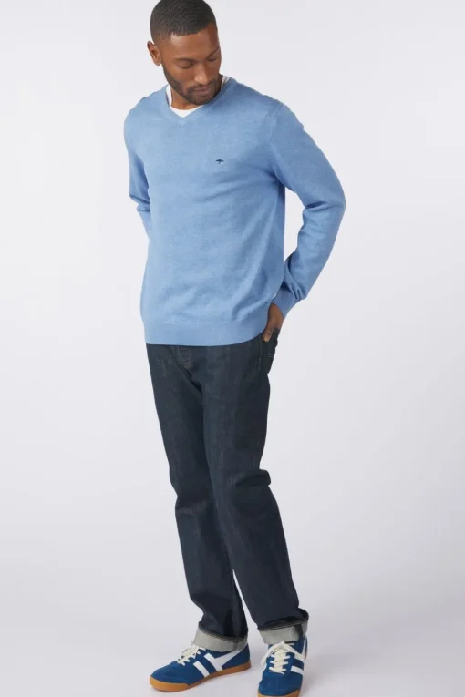 Fynch-Hatton Trui V-Neck Superfine