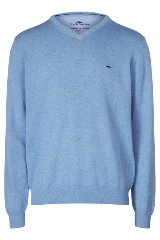 Fynch-Hatton Trui V-Neck Superfine
