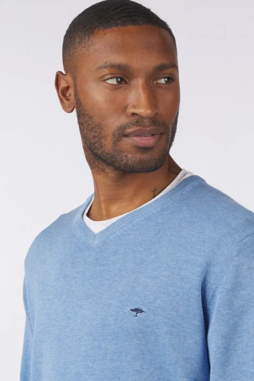 Fynch-Hatton Trui V-Neck Superfine