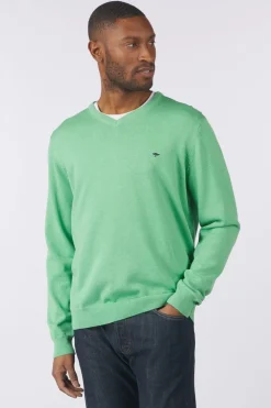Fynch-Hatton Trui V-Neck Superfine