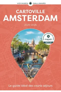 GALLIMARD Boek Amsterdam Cartoville