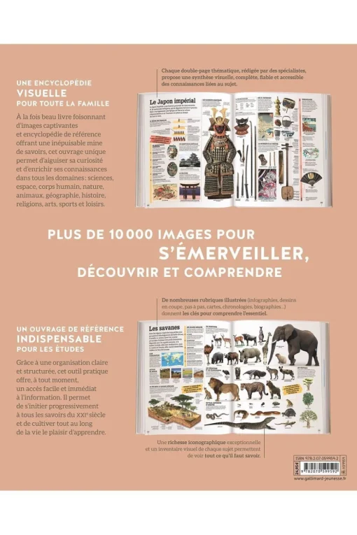 GALLIMARD Boek La Grande Ecyclopédie Visuelle