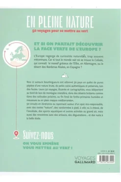 GALLIMARD En pleine nature - 50 voyage pour se mettre au vert