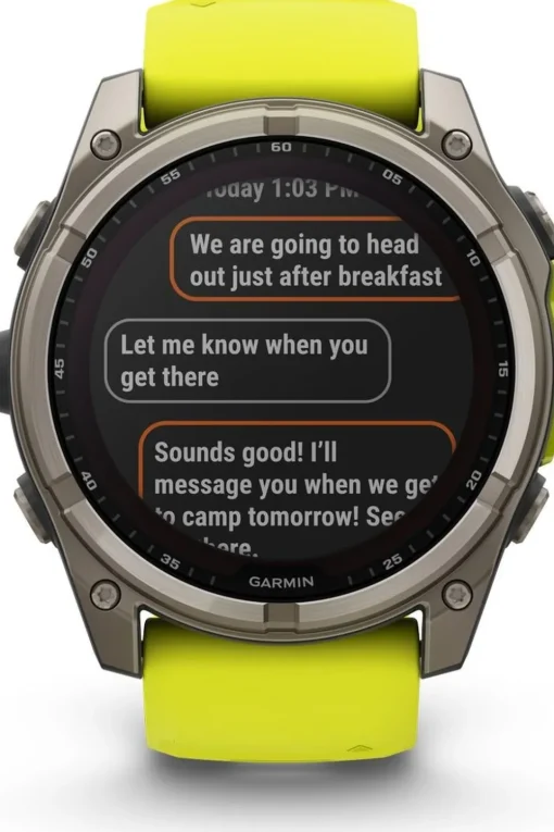 Garmin Sporthorloge Fenix 8 51mm Saffier Solar