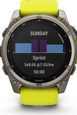 Garmin Sporthorloge Fenix 8 51mm Saffier Solar