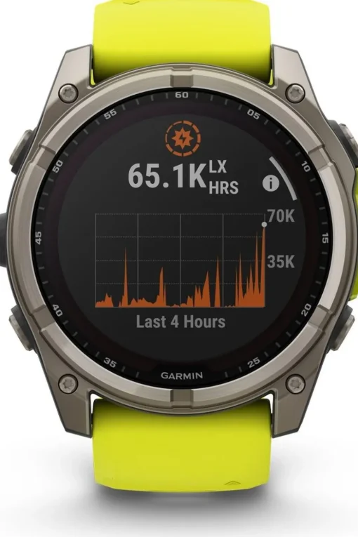 Garmin Sporthorloge Fenix 8 51mm Saffier Solar