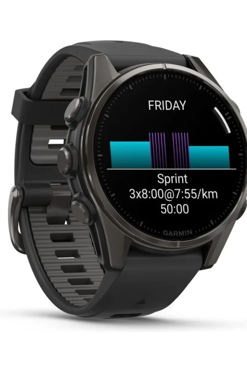 Garmin Sporthorloge Fenix 8 43mm, Amoled Saffier