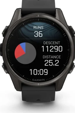 Garmin Sporthorloge Fenix 8 43mm, Amoled Saffier