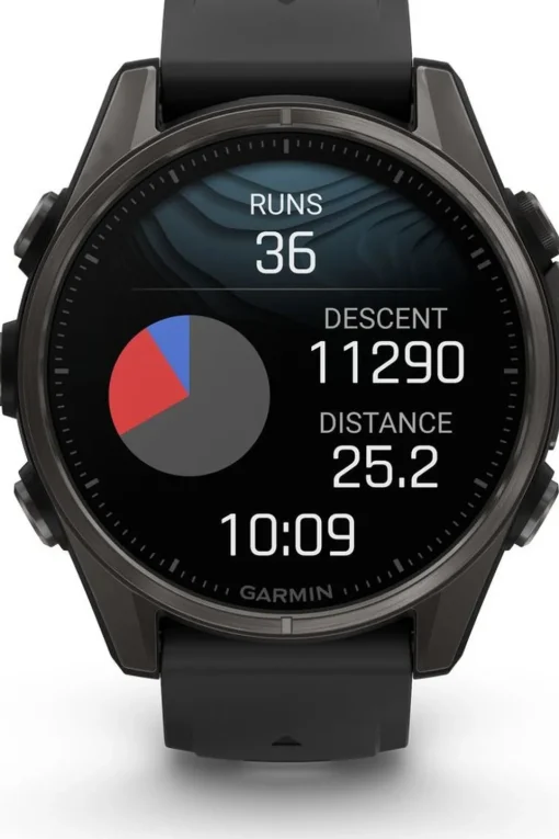 Garmin Sporthorloge Fenix 8 43mm, Amoled Saffier