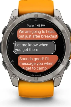 Garmin Sporthorloge Fenix 8 Amoled Sapphire 51mm