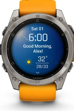 Garmin Sporthorloge Fenix 8 Amoled Sapphire 51mm
