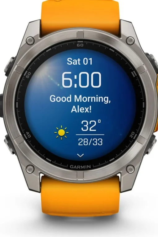 Garmin Sporthorloge Fenix 8 Amoled Sapphire 51mm