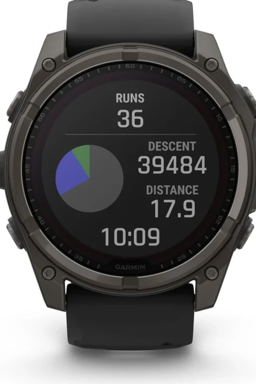 Garmin Sporthorloge Fenix 8 51mm Saffier Solar