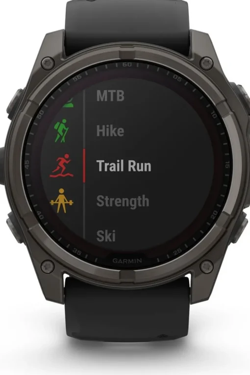 Garmin Sporthorloge Fenix 8 51mm Saffier Solar