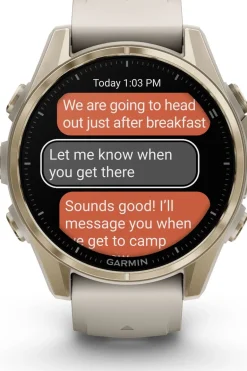 Garmin Sporthorloge Fenix 8 43mm, Amoled Saffier