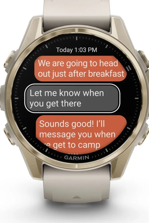Garmin Sporthorloge Fenix 8 43mm, Amoled Saffier