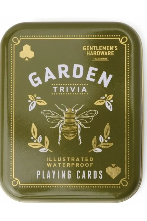 Gentlemen's Hardware Speelgoed Gardeners Tips Waterproof Playing Cards