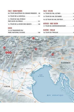 Glenat Boek Treks Dans Les Parcs Nationaux Des Alpes - Itinérances De 4 À 7 Jours Dans Ces Territoires D'Excepti