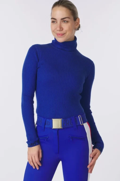 Goldbergh Fleece Mira Long Sleeve Knit Sweater