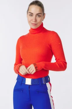 Goldbergh Fleece Mira Long Sleeve Knit Sweater