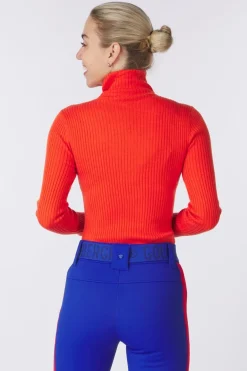 Goldbergh Fleece Mira Long Sleeve Knit Sweater