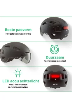 Gooff Fietshelm Pilot+