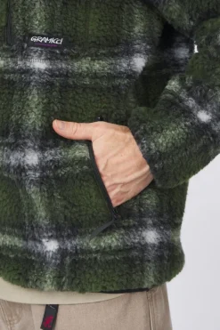 Gramicci Fleece Shadow Plaid Sherpa