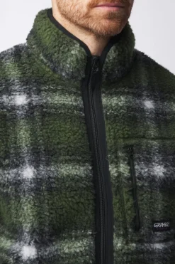 Gramicci Fleece Shadow Plaid Sherpa