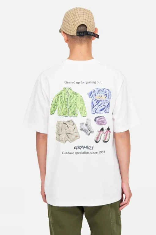 Gramicci T-Shirt Geared Up Tee