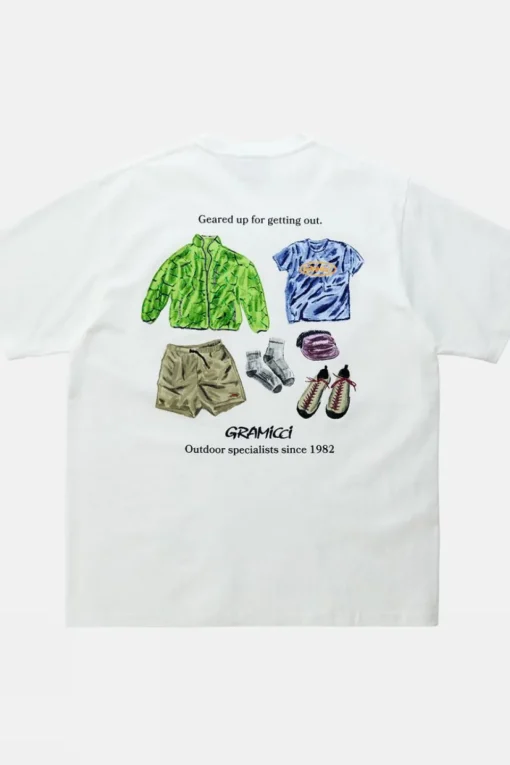 Gramicci T-Shirt Geared Up Tee