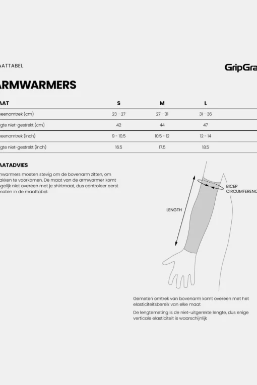 GripGrab Arm Warmers Gripgrab Upf 50+ Uv Protect Arm Sleeves
