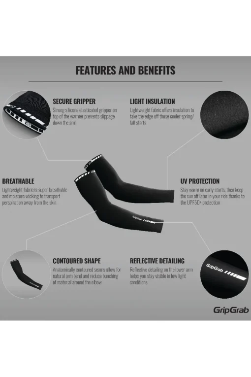 GripGrab Armwarmers Light Midseason