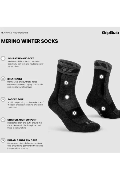 GripGrab Sok Winter Sock