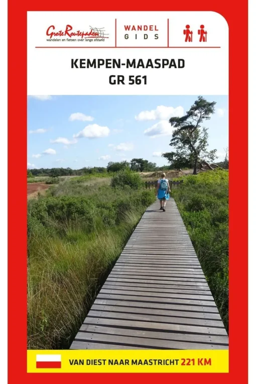 Grote Routepaden Boek Gr Gr561 Kempen Maaspad