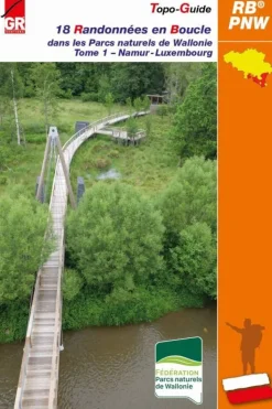 Grote Routepaden Parcs Naturels de Wallonie Tome 1 Namur - Lux 18RB