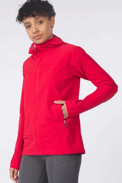 Haglöfs Softshell Jas Rosson Softshell Hood Women