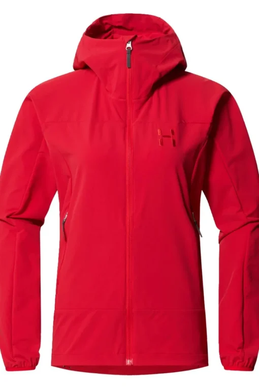 Haglöfs Softshell Jas Rosson Softshell Hood Women