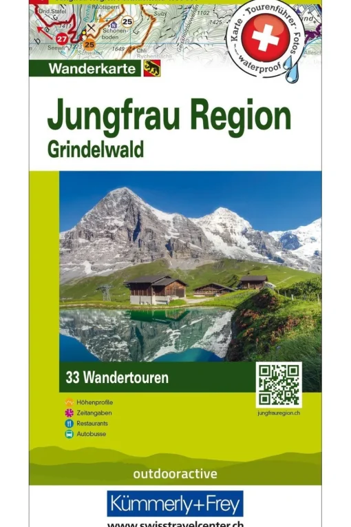 HALLWAG-K&F Jungfrau Regio / Grindelwald 4 hkf r/v wp GPS